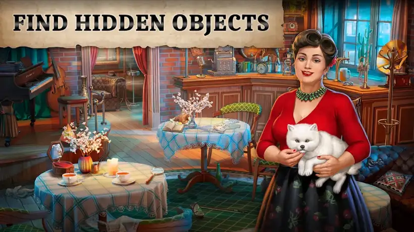 Gameplay screenshot of Hidden Objects: Coastal Hill
